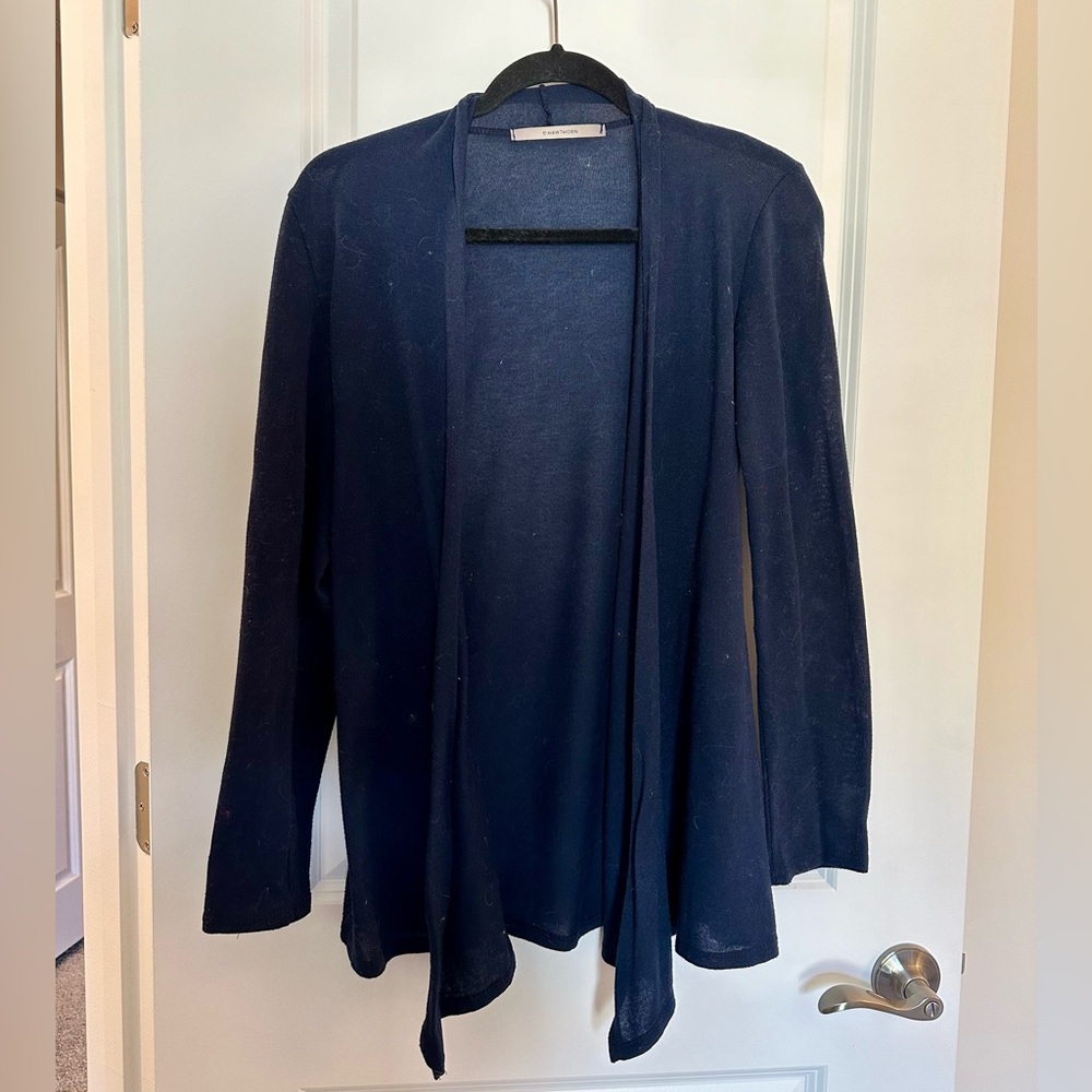 Navy lightweight cardigan